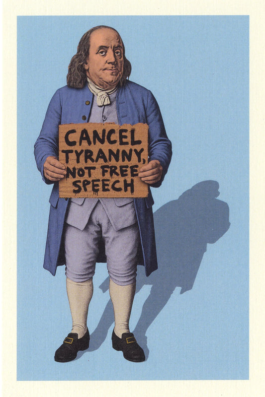 Cancel Tyranny Postcard