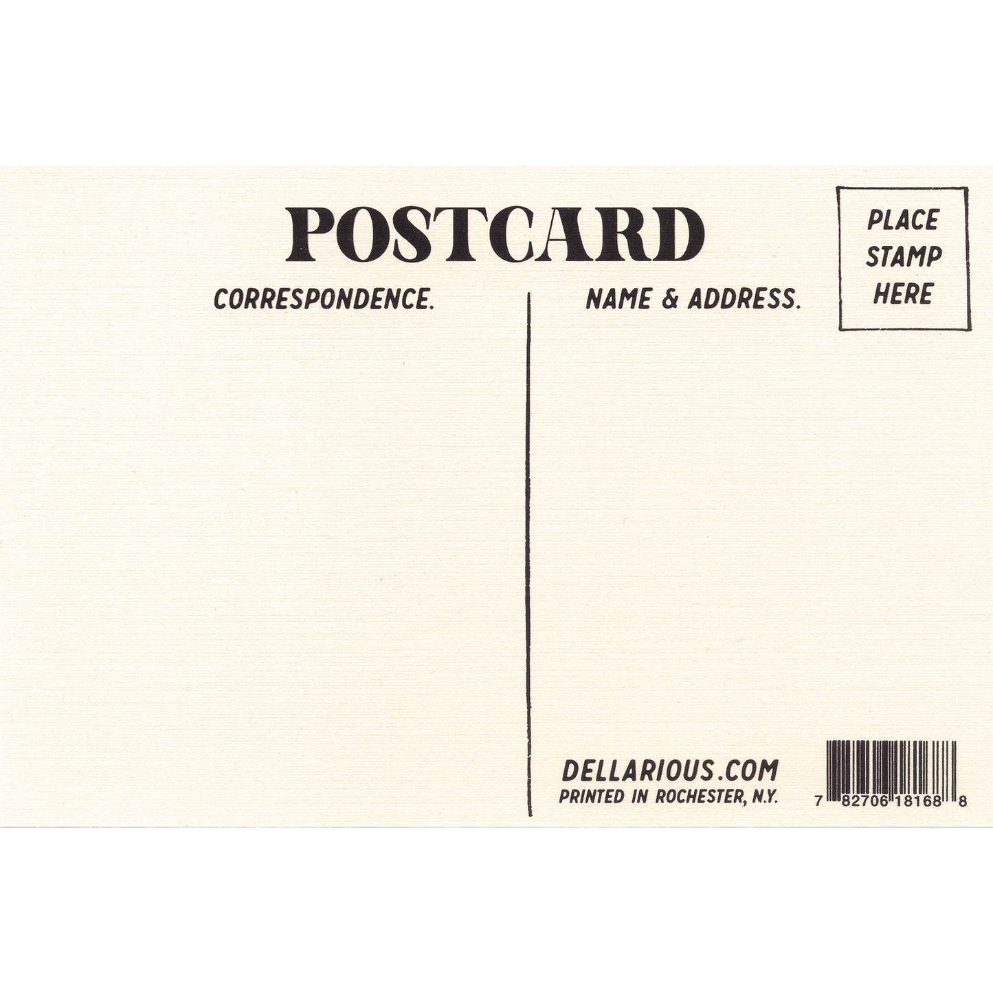 Garbage Plate Postcard