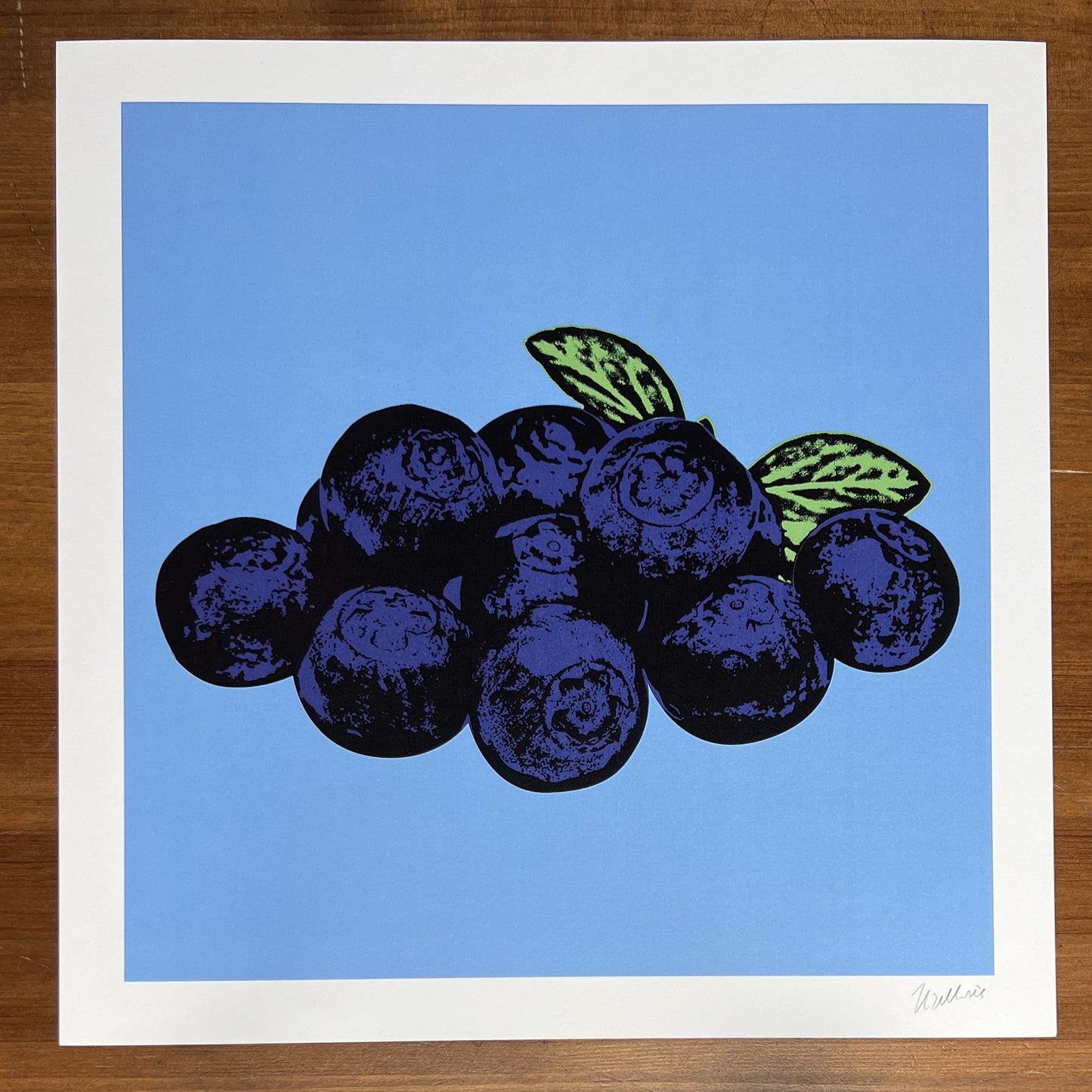 Blueberries Print