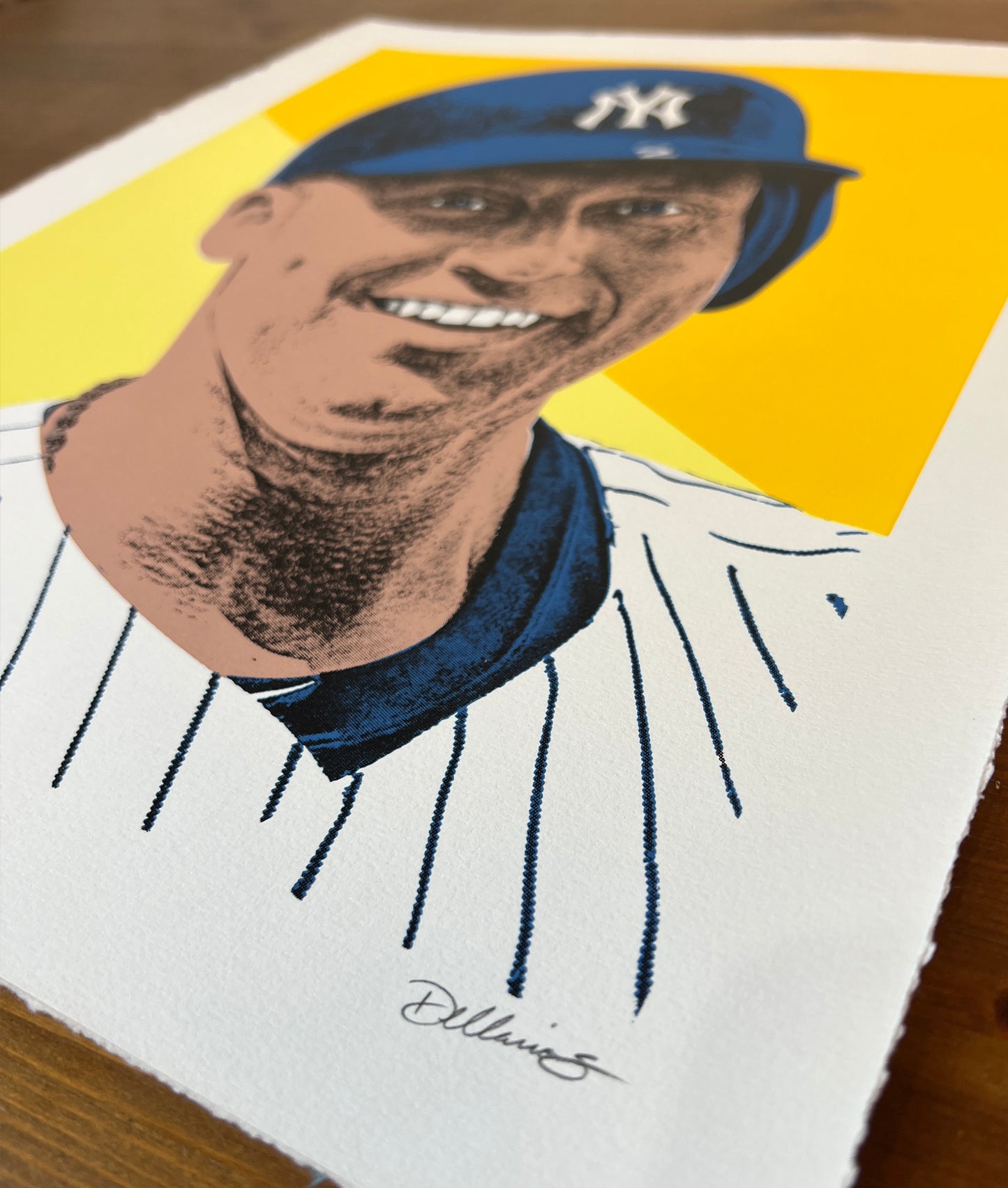 Derek Jeter Screen Print