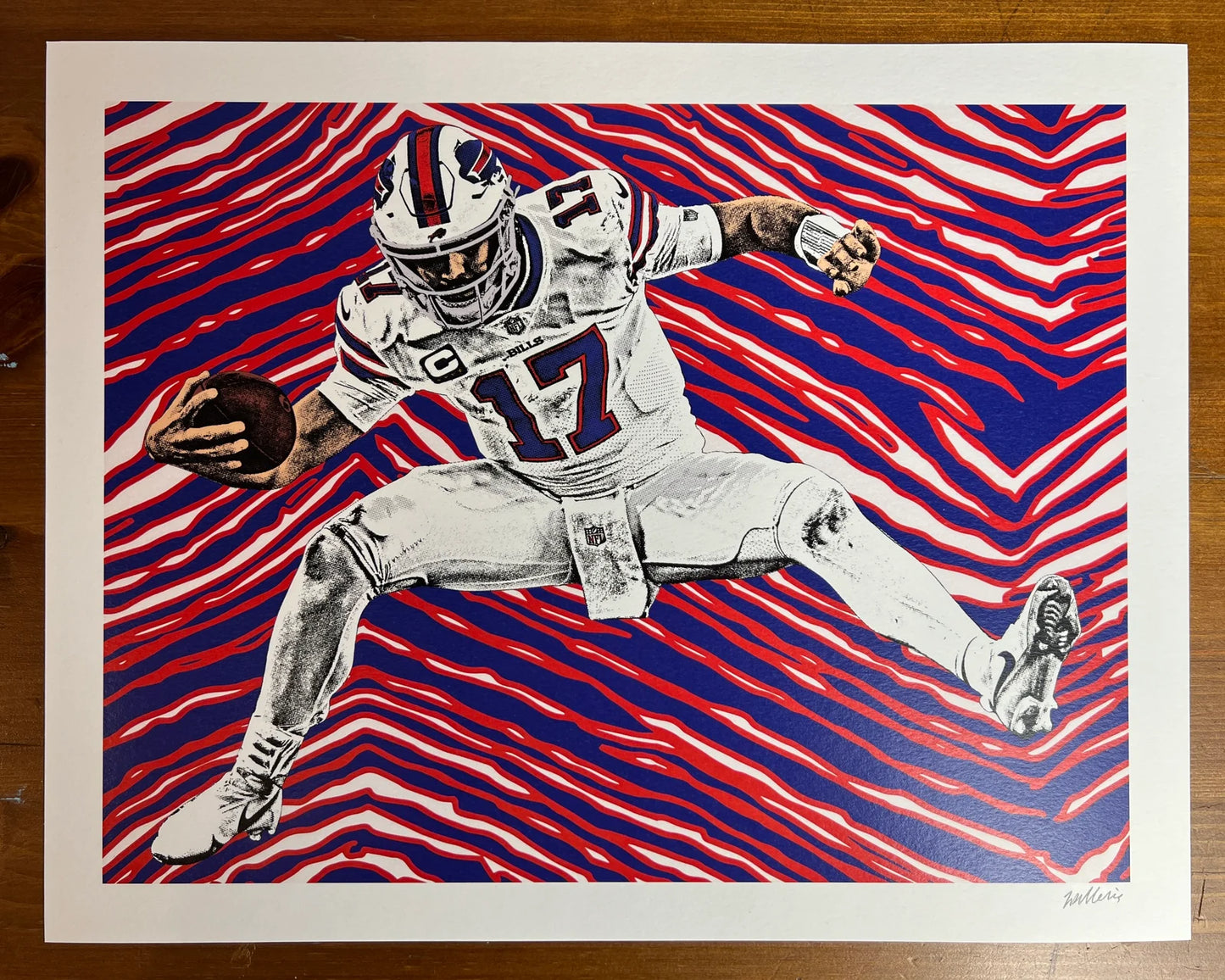 Josh Allen "Jump" Print