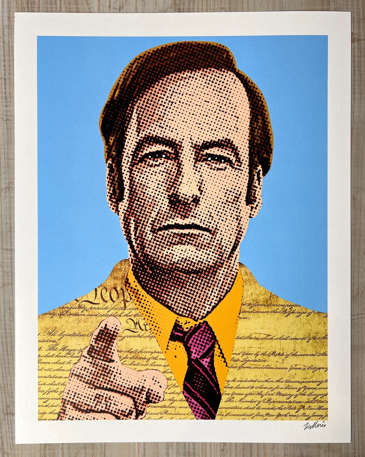 Saul Goodman Better Call Saul art print