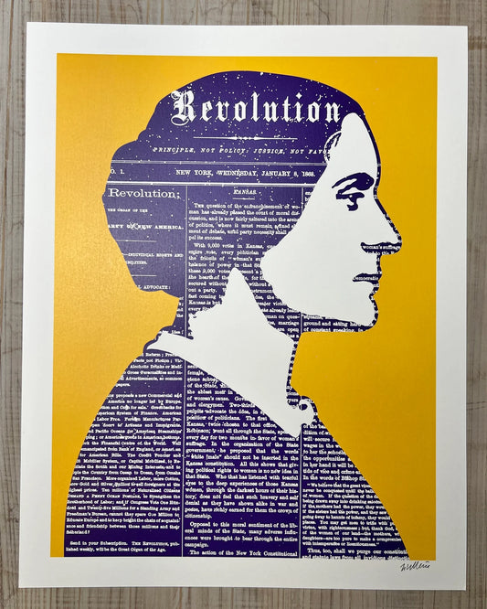 Susan B. Anthony Revolution art print