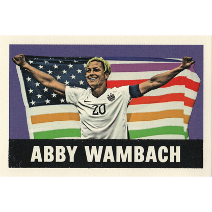 Abby Wambach Pride Postcard