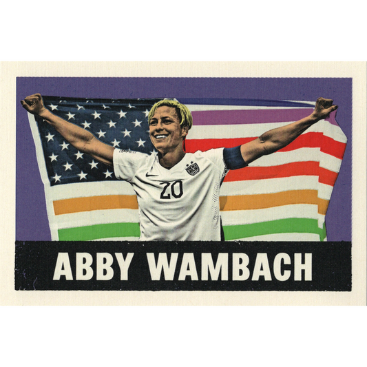 Abby Wambach Pride Postcard