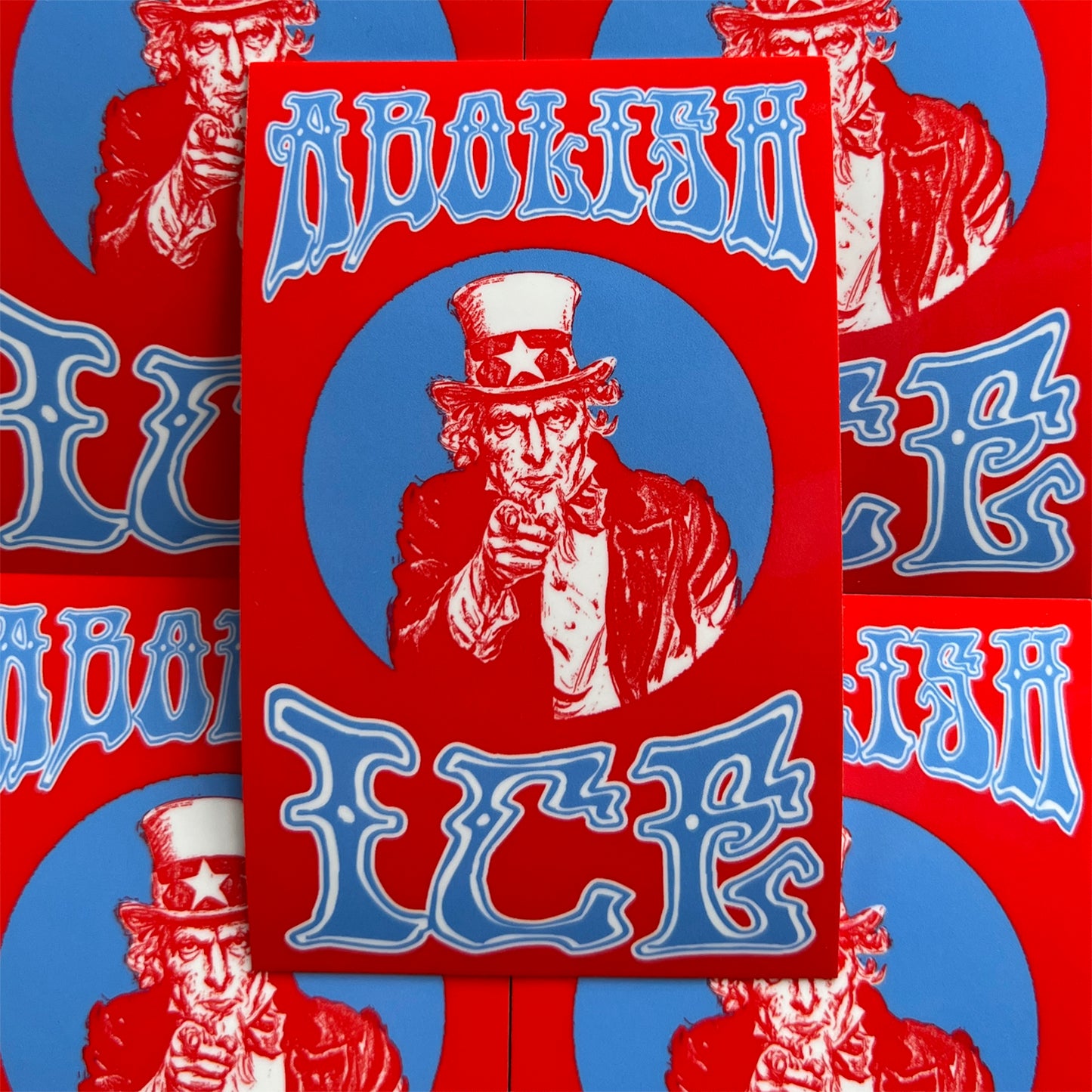 Abolish Ice Sticker