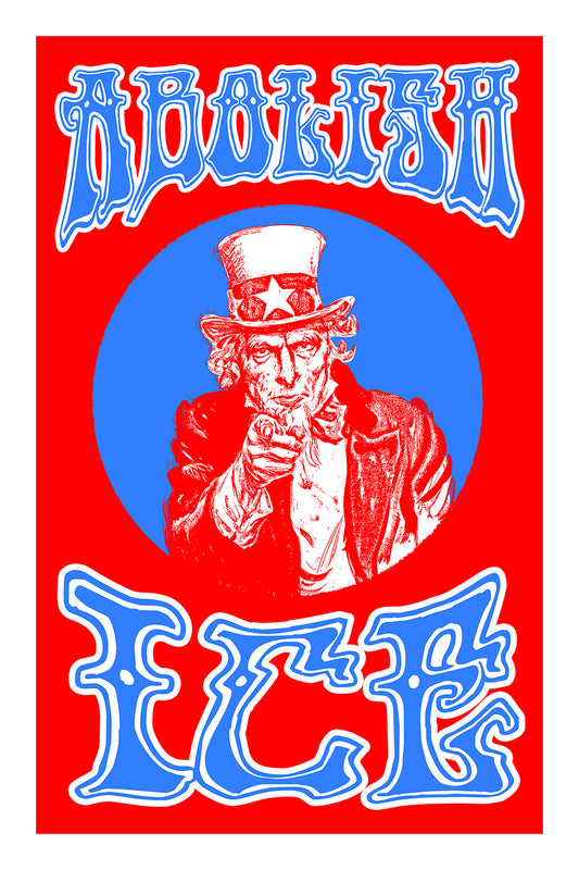 Abolish Ice Print