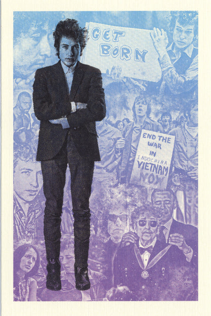 Bob Dylan Postcard