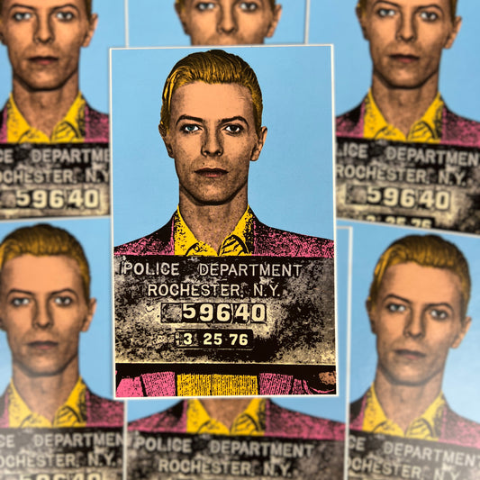 David Bowie Sticker