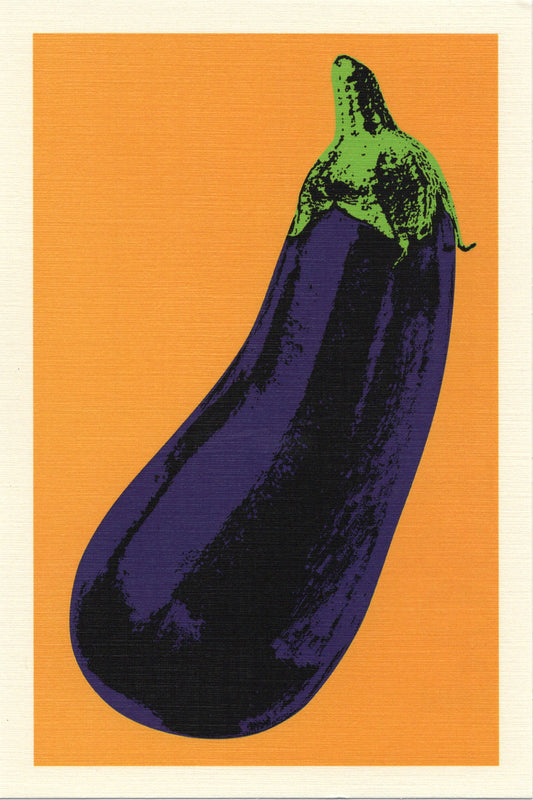 Eggplant Postcard