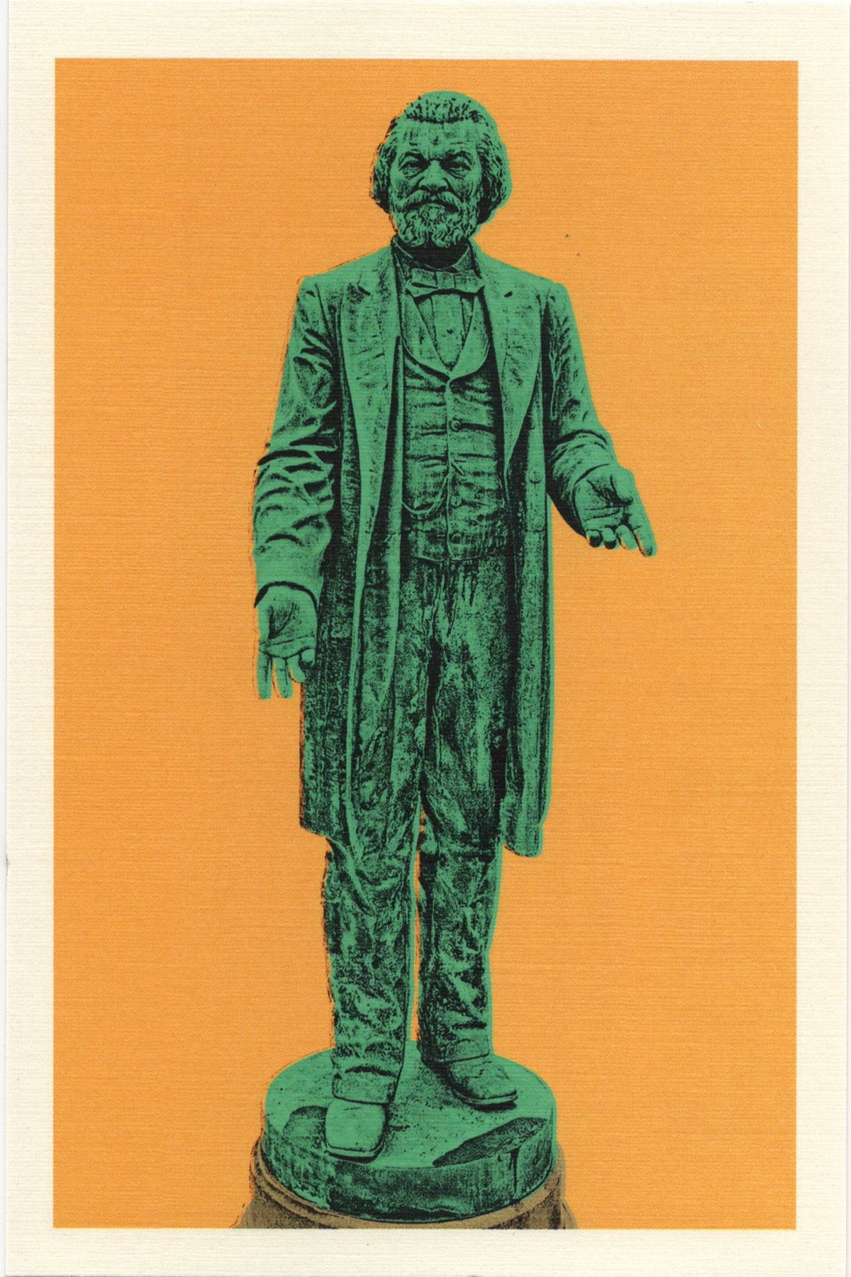 Frederick Douglass Statue Postcard