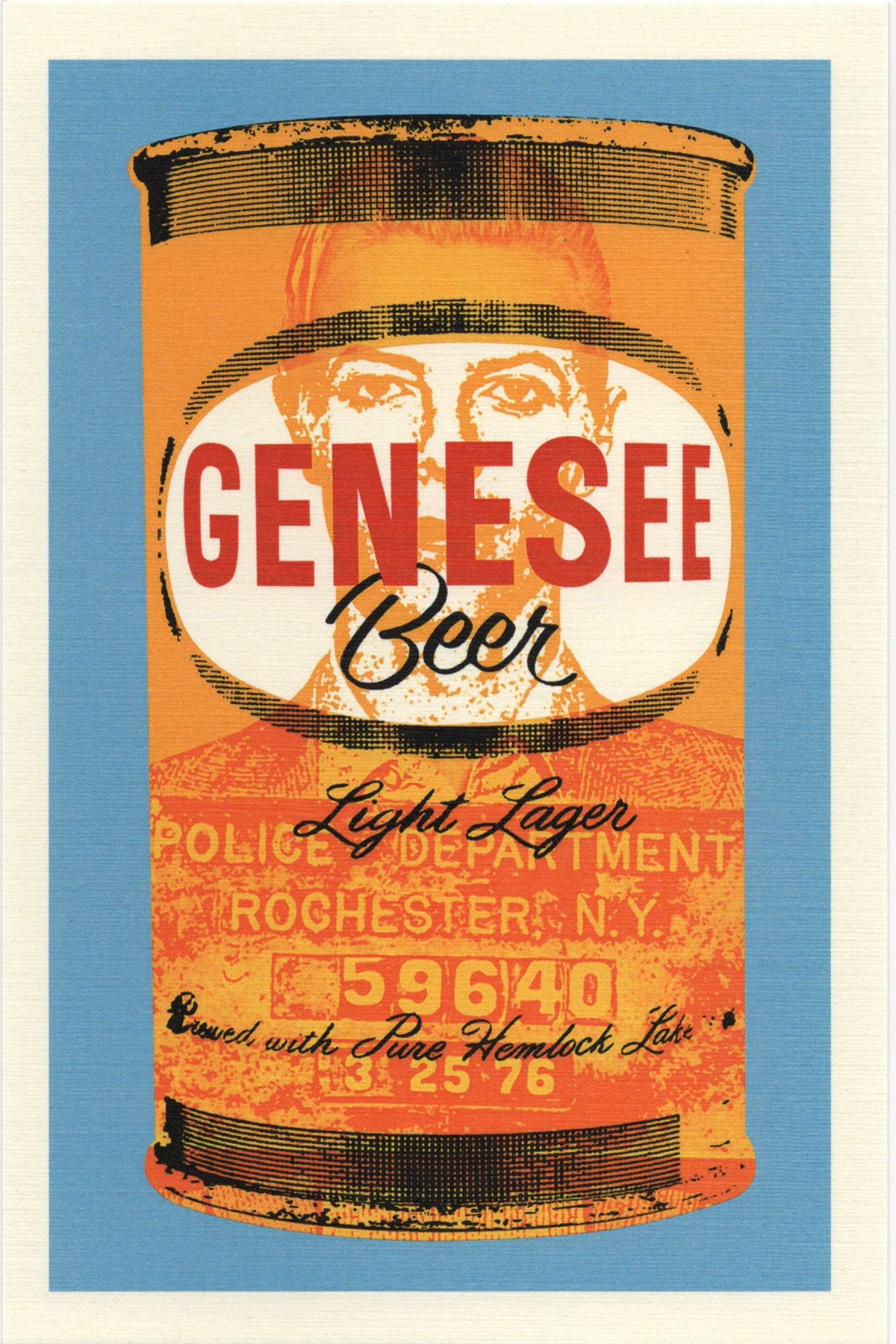 Genny/Bowie Postcard