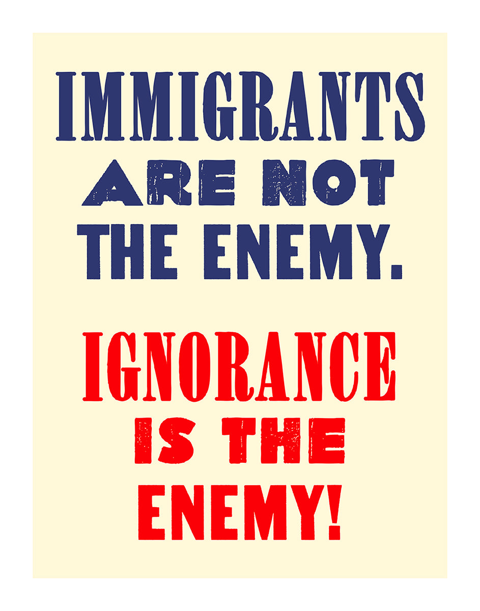 Immigrants Print