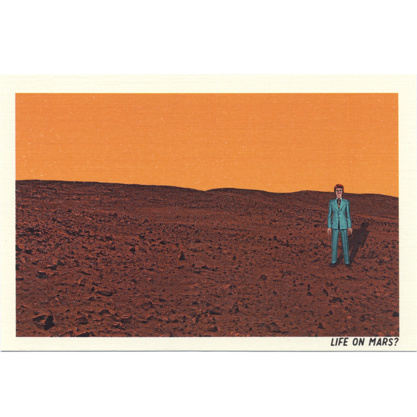 Life On Mars? Postcard