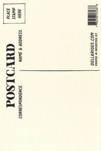 Genny/Bowie Postcard