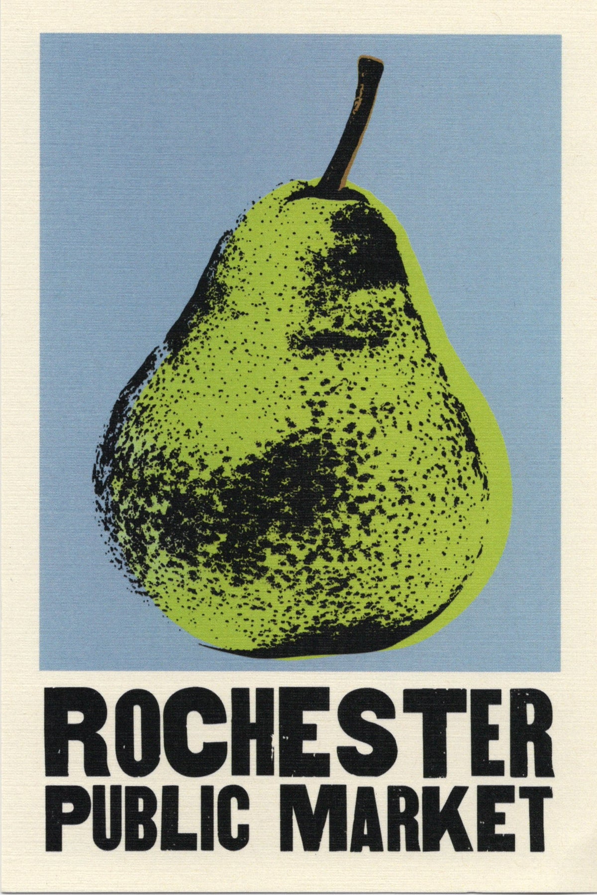 Rochester Public Market Pear Postcard