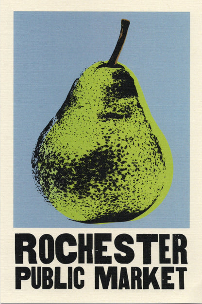 Rochester Public Market Pear Postcard
