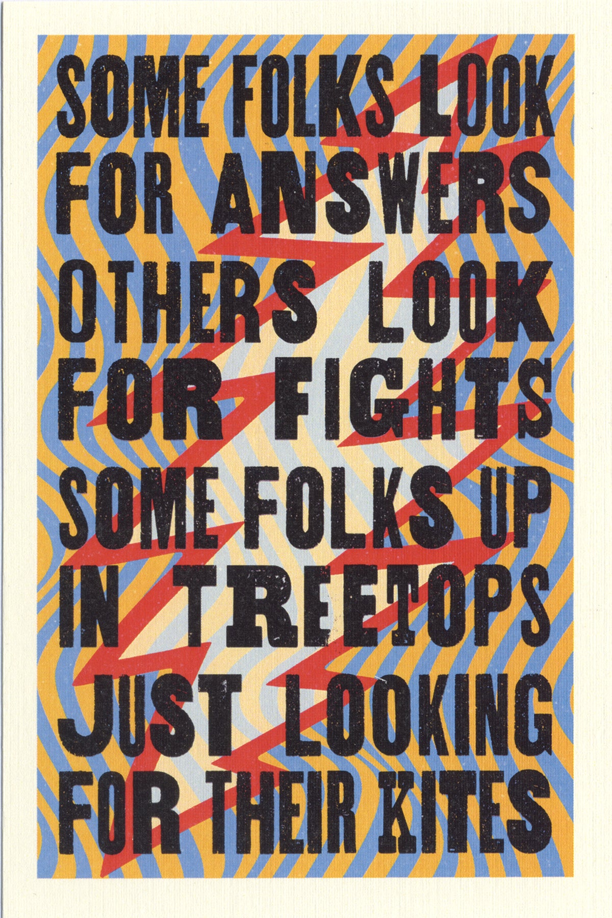 Playing in the Band Postcard