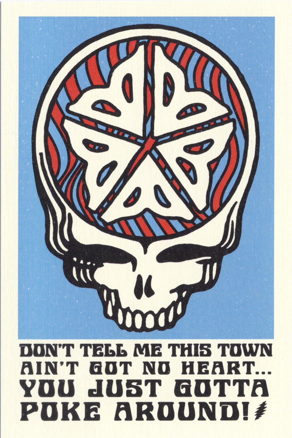 Shakedown Street ROC Postcard