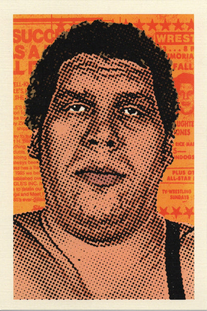 Andre the Giant Postcard