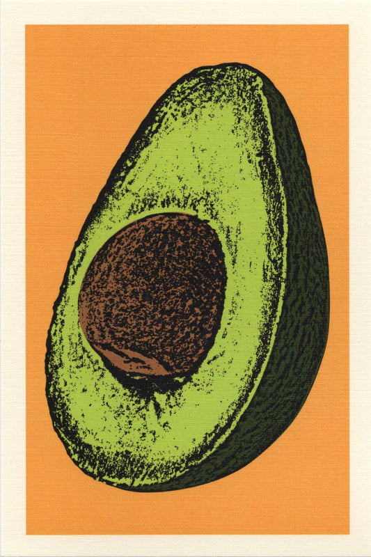Avocado Postcard
