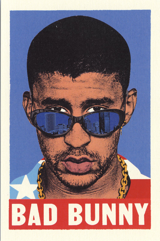 Bad Bunny Postcard