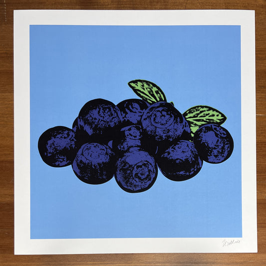 Blueberries Print
