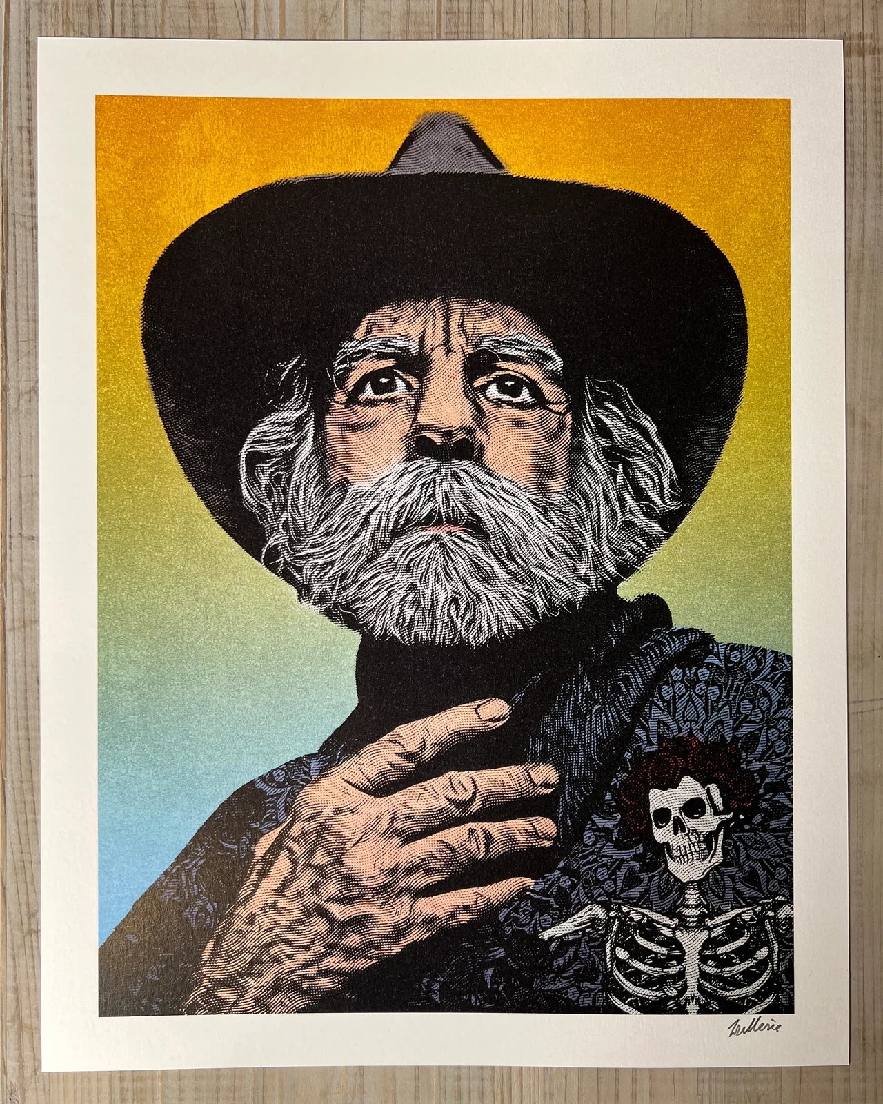 Bob Weir Grateful Dead Poster