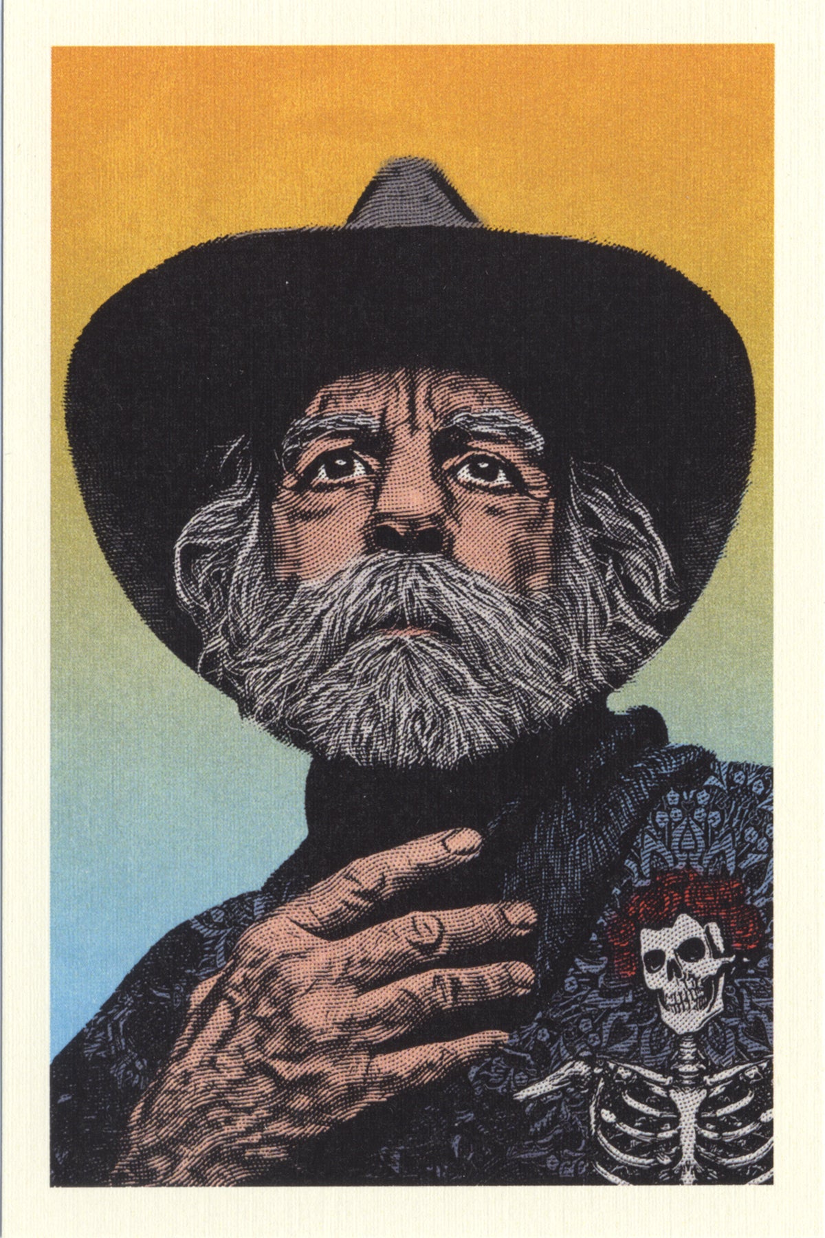Bob Weir Postcard
