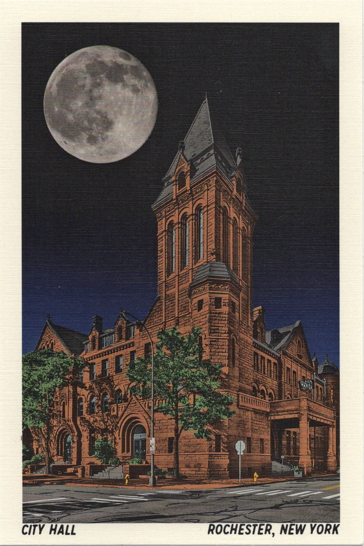 Rochester City Hall Postcard