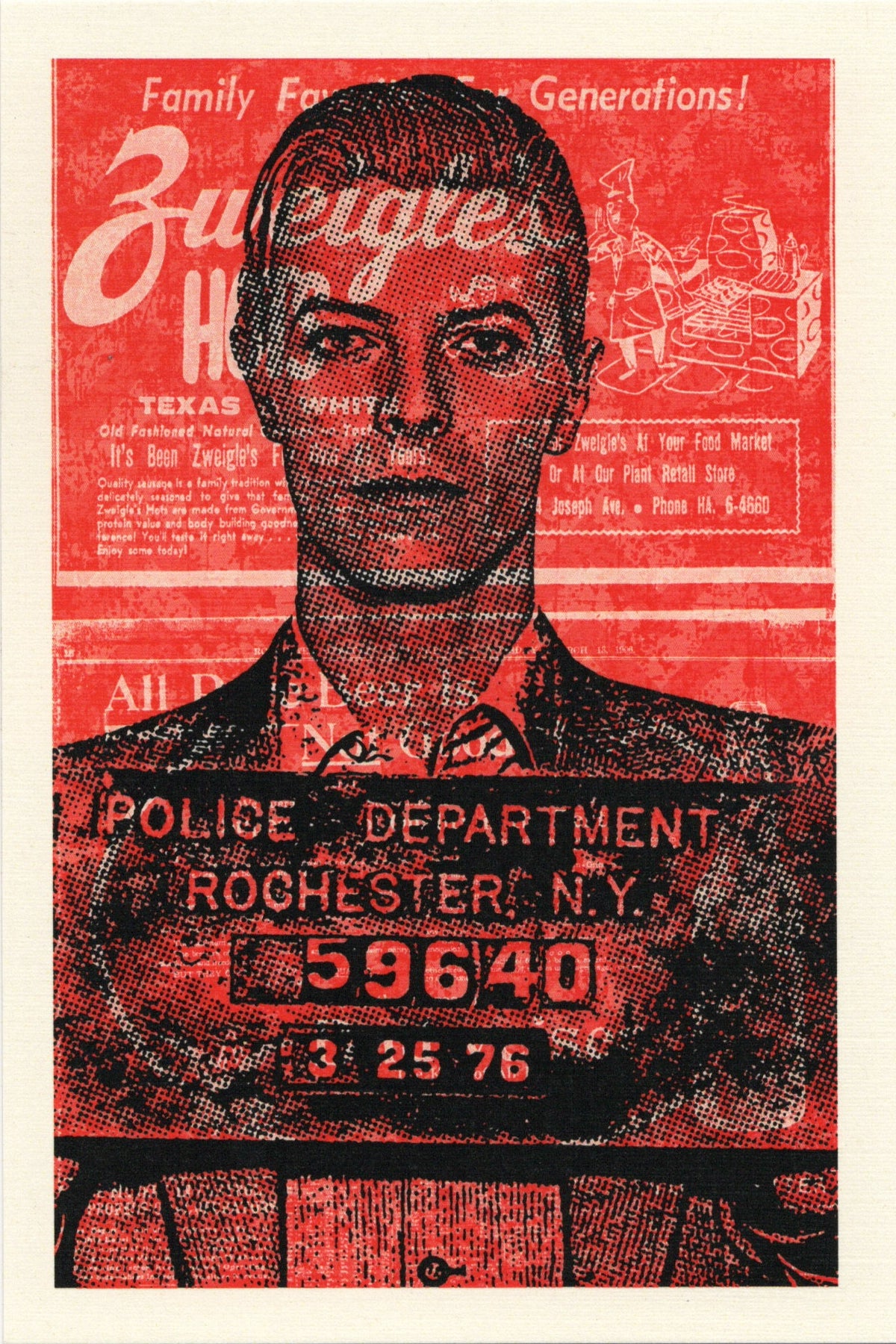 Bowie x Zweigle's Postcard