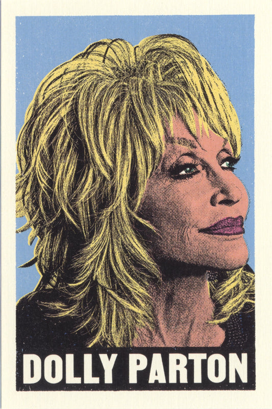 Dolly Parton Postcard