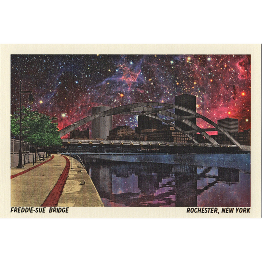 Freddie-Sue Bridge Postcard
