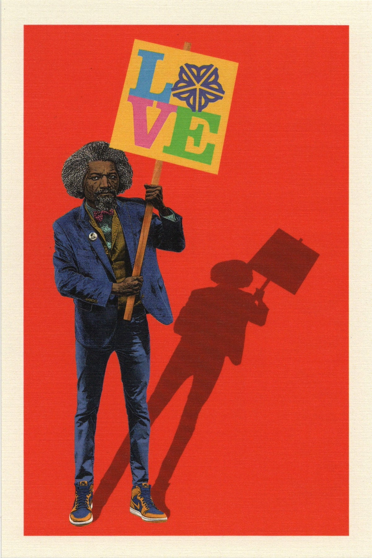 Frederick Douglass Love Postcard
