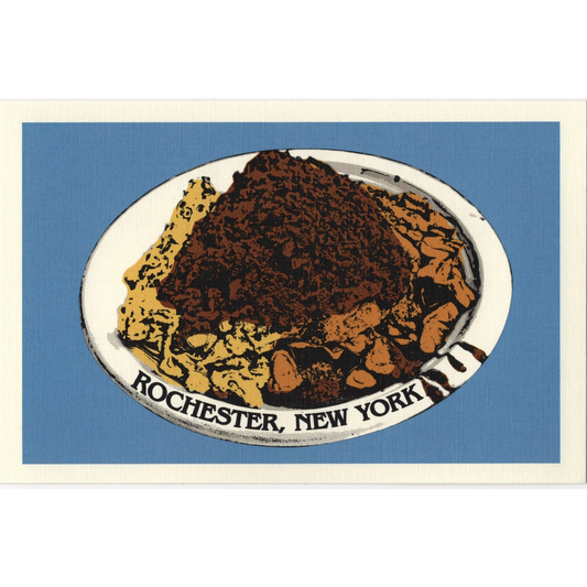 Garbage Plate Postcard