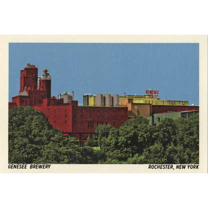 Genesee Brewery Postcard