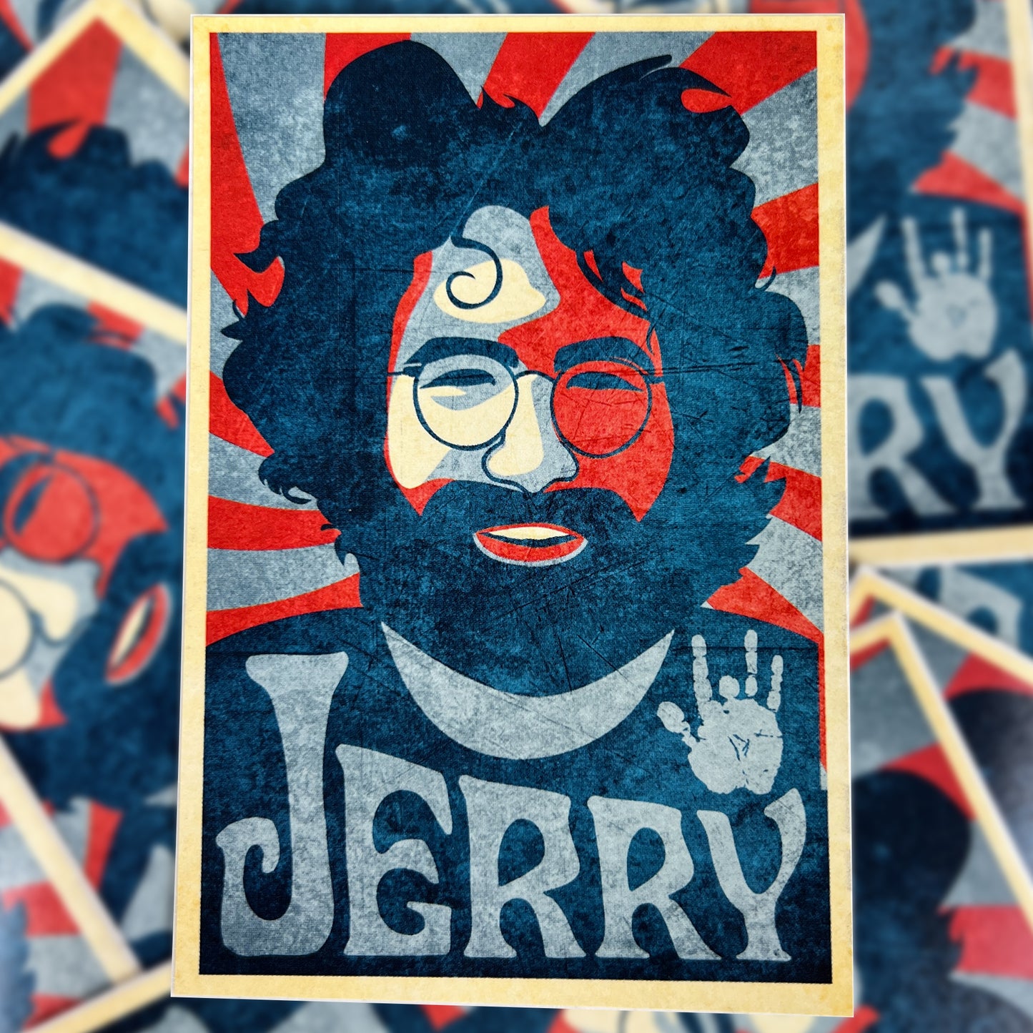 Jerry Garcia sticker