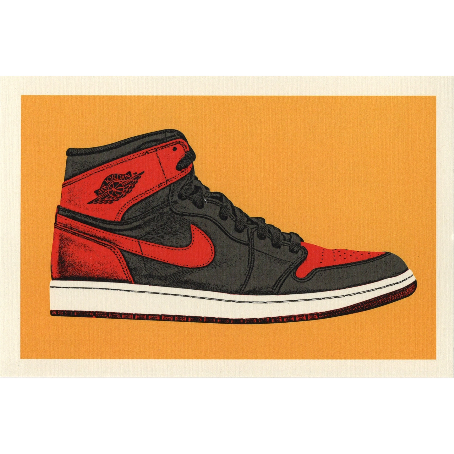 Air Jordan Sneaker Postcard