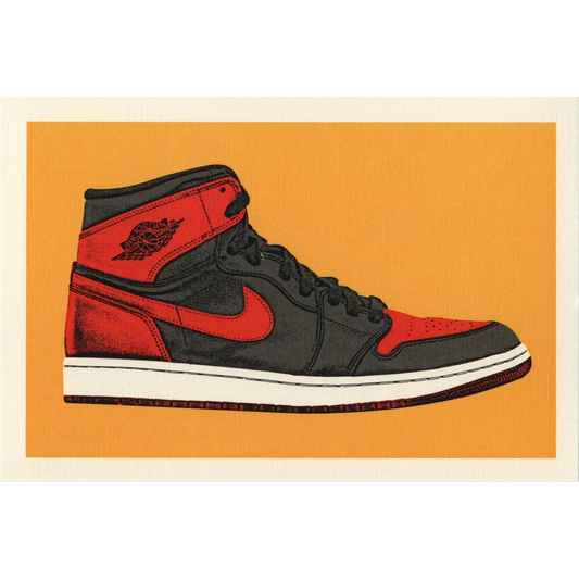 Air Jordan Sneaker Postcard