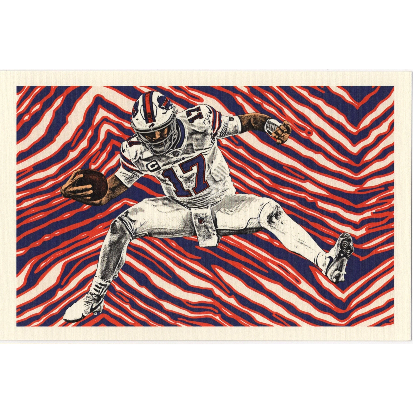 Josh Allen "Jump" Postcard