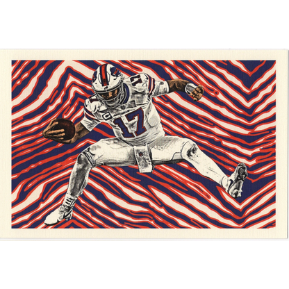 Josh Allen "Jump" Postcard