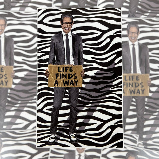 Life Finds A Way Sticker