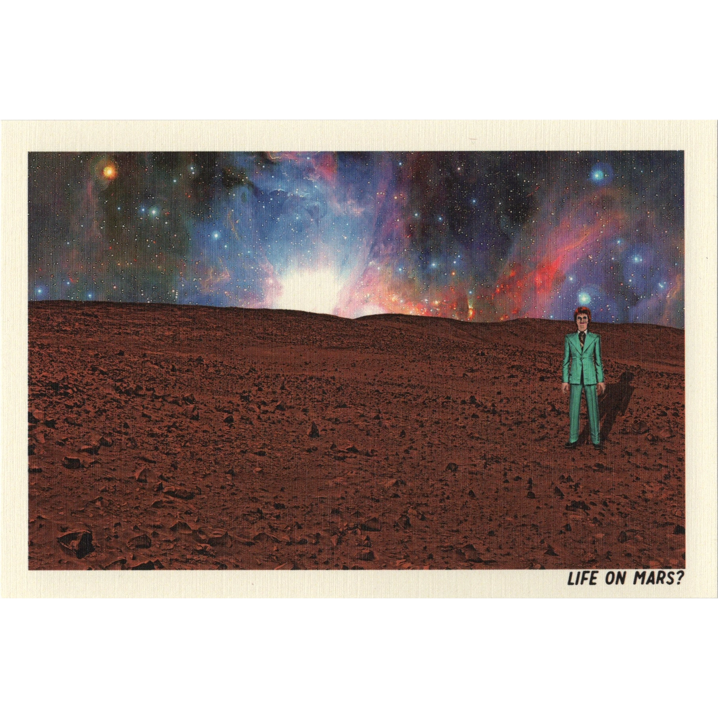 Life On Mars? Postcard