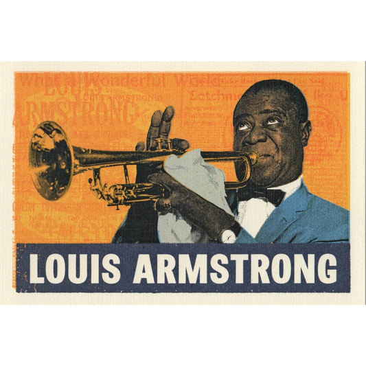Louis Armstrong Postcard