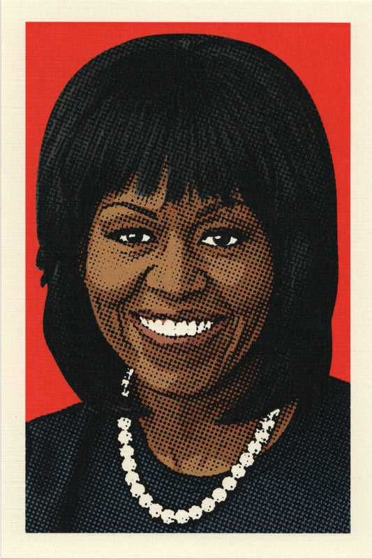 Michelle Obama Postcard