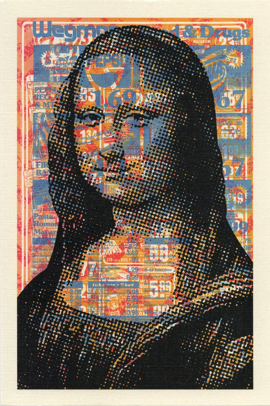 Mona Lisa Postcard