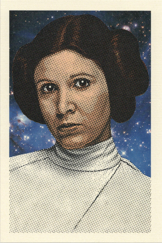 Leia Postcard