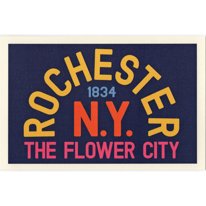 Rochester Flower City Postcard