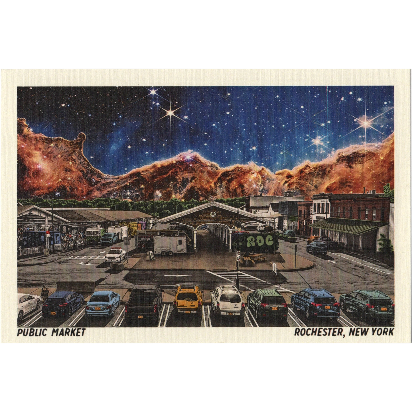Rochester Public Market Postcard