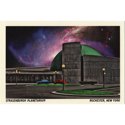 Strasenburgh Planetarium Postcard